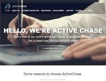 Tablet Screenshot of activechase.com